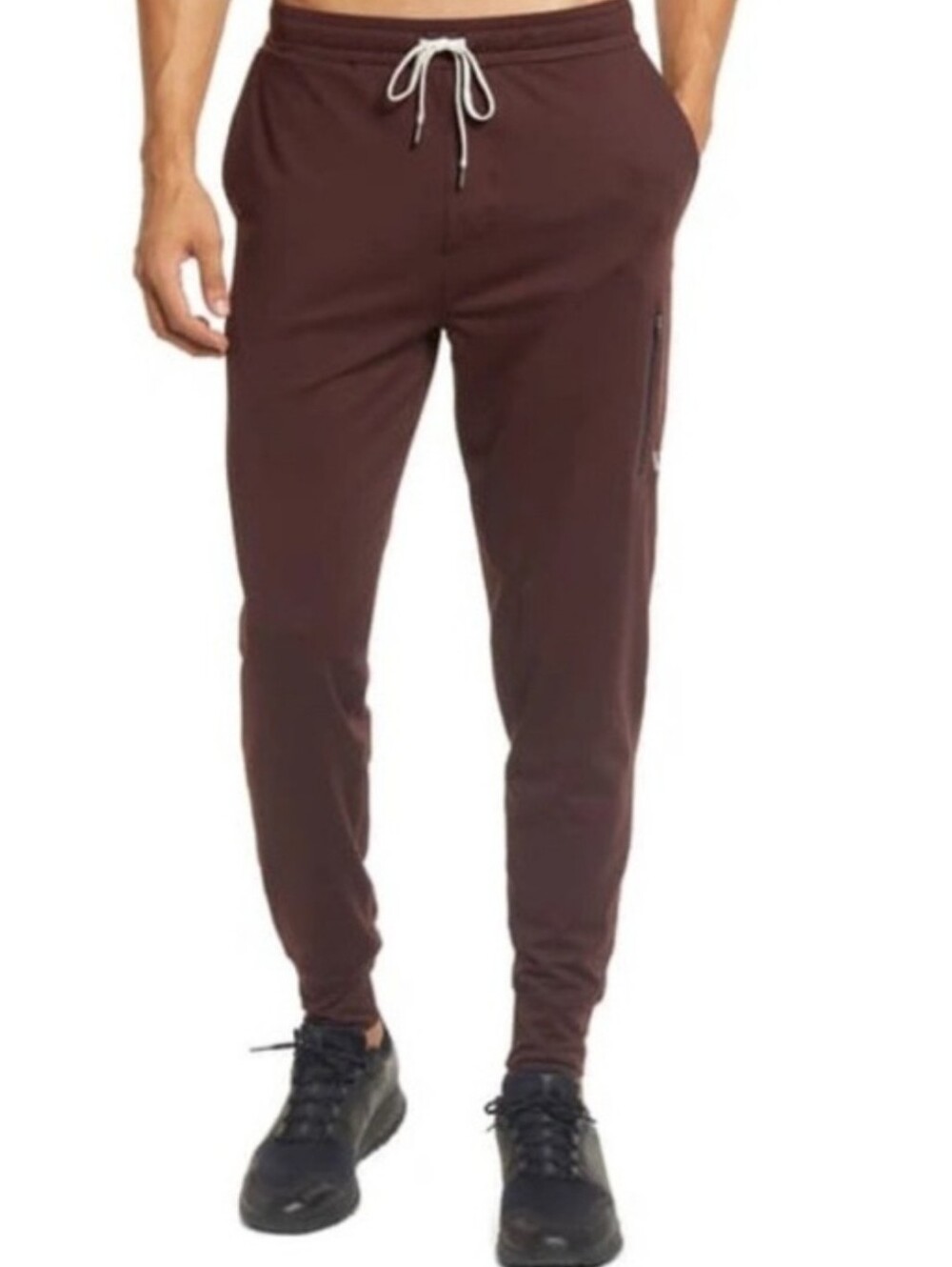 Vuori Sunday Performance Jogger 28” Sz XL Men’s Burnt Sienna Heather Athleisure